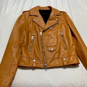 Coach moto Jacket size 2